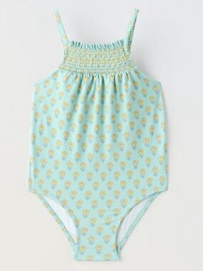 Girl’s Zara Floral Swimsuit